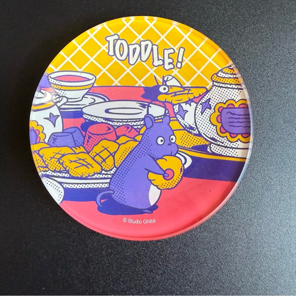 Studio Ghibli Toodle Yummy Glass Mini Plate Spirited Away